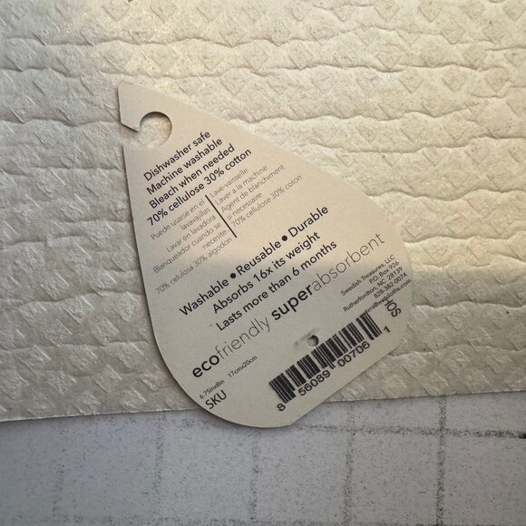 Wet-It! Swedish Treasures Dishcloth & Cleaning Cloth -Set of 2 - Picture 2 of 3